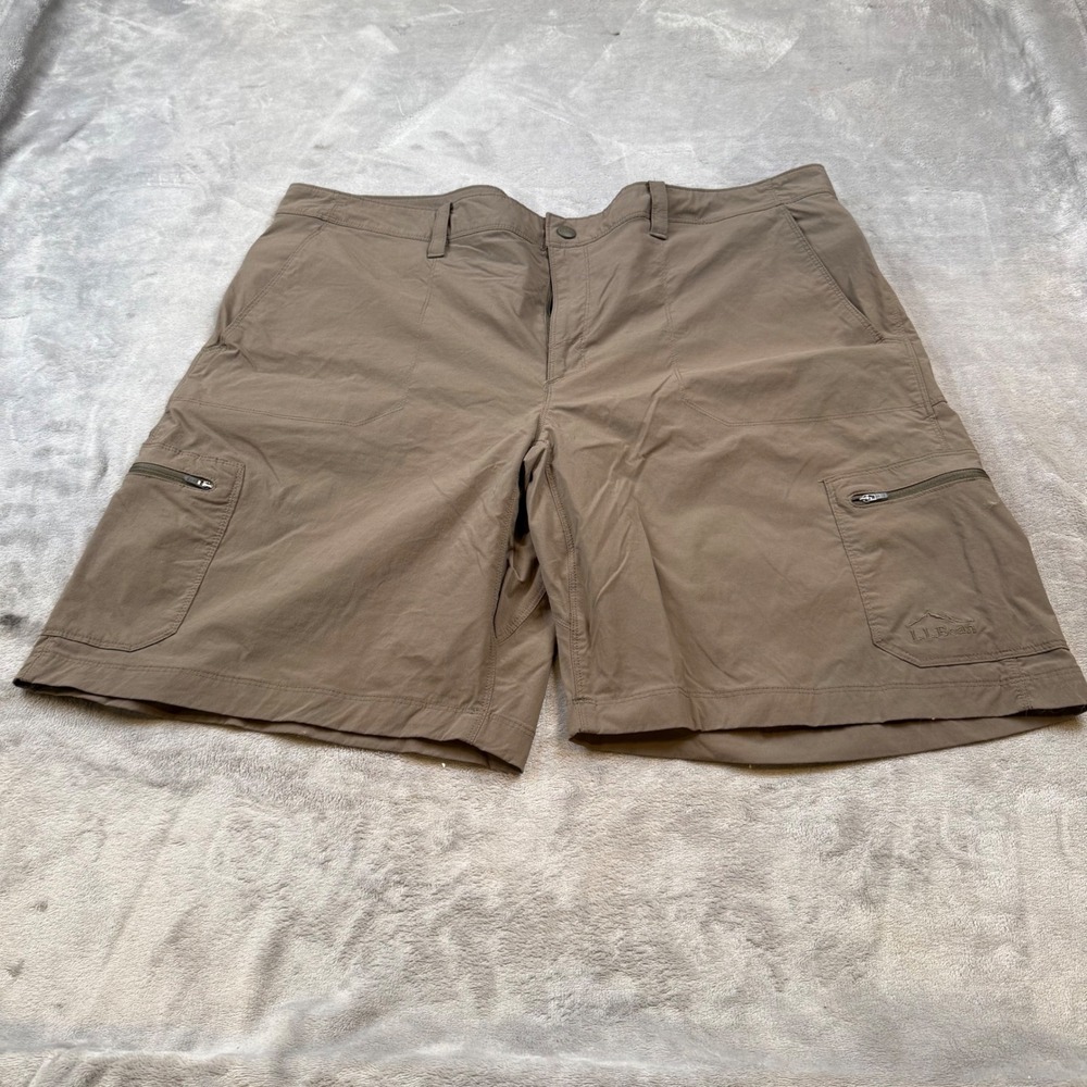 L.L. Bean Cresta Hiking‎ Shorts - Dark Cinder Brown - Mens 42